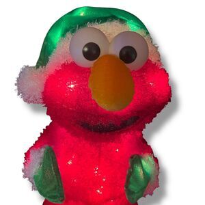 Elmo 18” 2013 Christmas Yard Art Pre lit‎